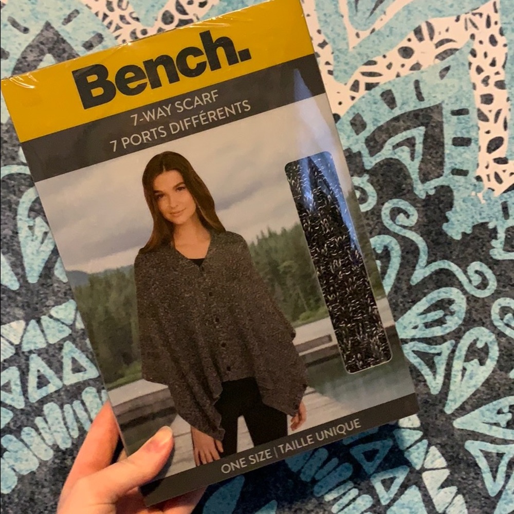 Bench. 7 way scarf/cardigan